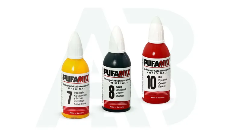 Rangli Koler / Pufamix Koler/ Pufamix 20 Ml Orginal /Колеры для красок