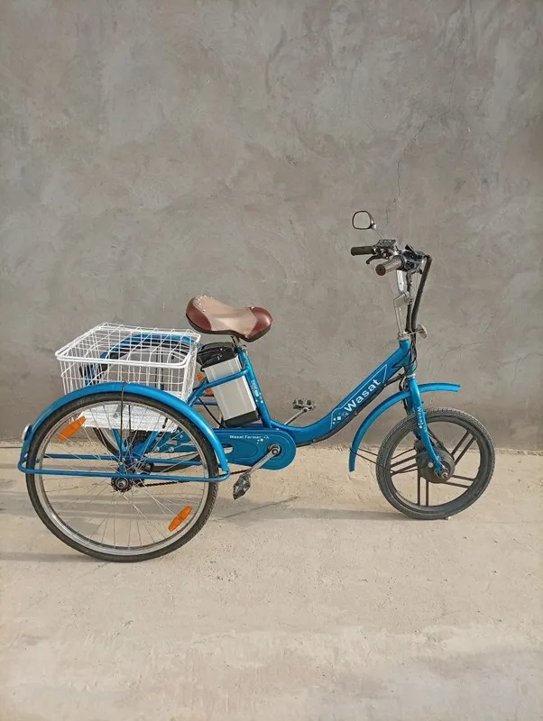3 balonli elektron velosiped — фото 1