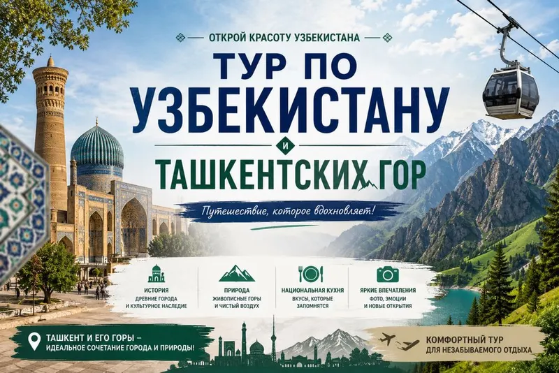 Тур по Узбекистану