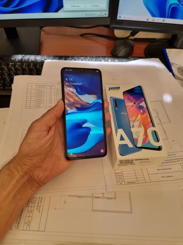 Samsung A70 128gb iwlawi zur aybi yuq tozza telefon — фото 4