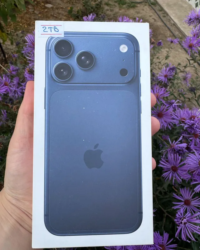 iPhone 17 Pro Max, Deep Blue, 2TB, Dual eSIM 6 iPhone 17 Pro Max, Deep Blue, 2TB, Dual eSIM 6