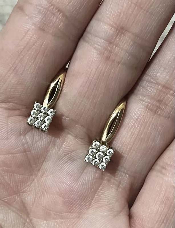 Золотые сережки