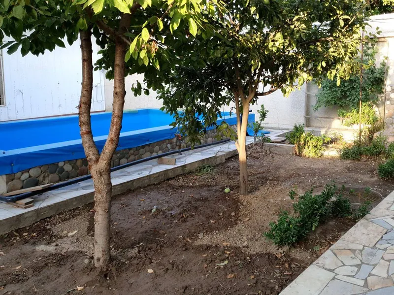 4 sotix uchastkada basseyn, texnika va mebel bilan (tayyor ijarachi) keng 5 xonali uy sotiladi 8