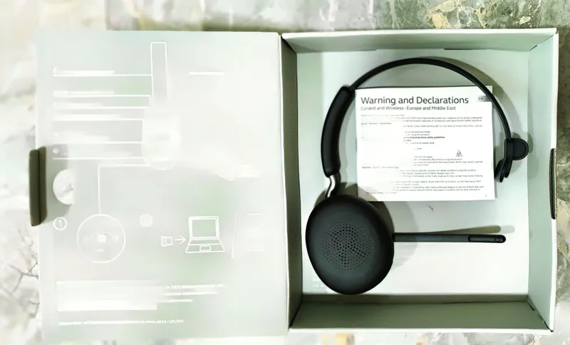 Наушники Jabra Evolve2 65, Link380a MS Mono Black — фото 5