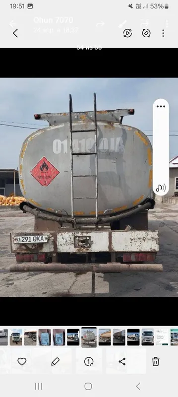 Бензавоз бочка 20тонна 2