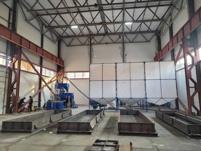 Заводы для производства полистиролбетона Qurilish uskunasi | Gaz beton — фото 2