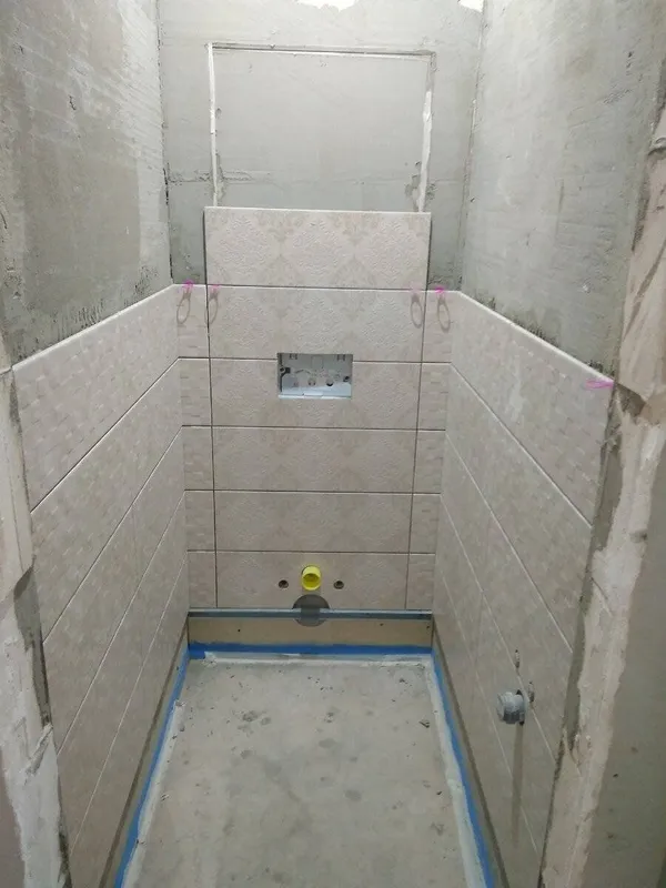 Укладка кафеля