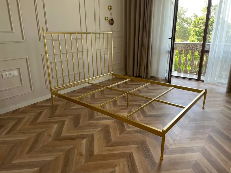 металлические кровати кованые красивые кровати — фото 2
