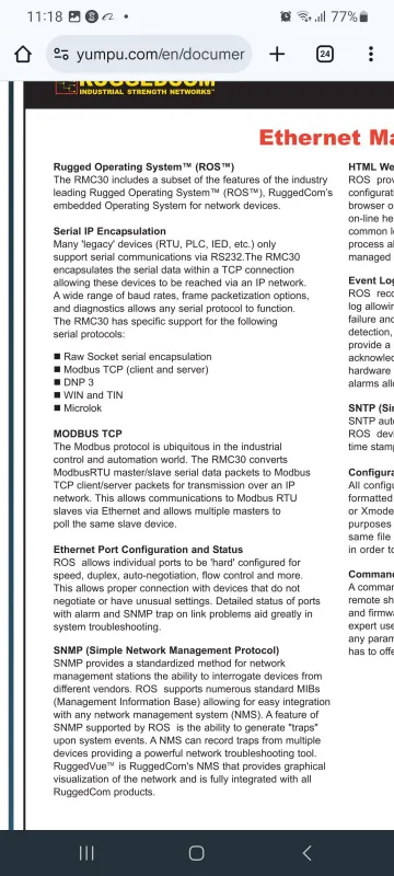 Serial- to -Ethernet converter RUGGEDCOM RMC30 siemens — фото 5