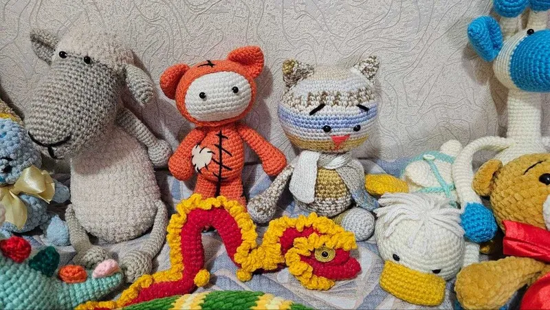 Вязанные игрушки. Ручная работа 1 Вязанные игрушки. Ручная работа 1