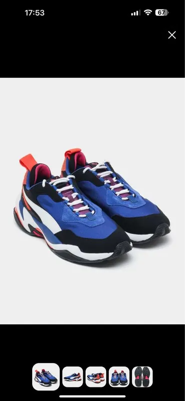 Продаю стильные летние весение кроссовки оригинал Puma Thunder