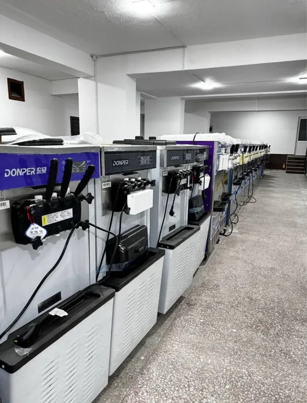 Frigomatik frezer musqaymoq aparat garantiya 1 yil