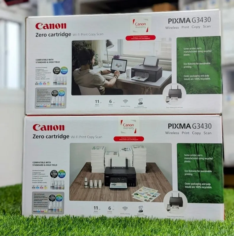 Принтер Canon g3430 (1шт) pixma с краской внутри / мфу (3в1)
