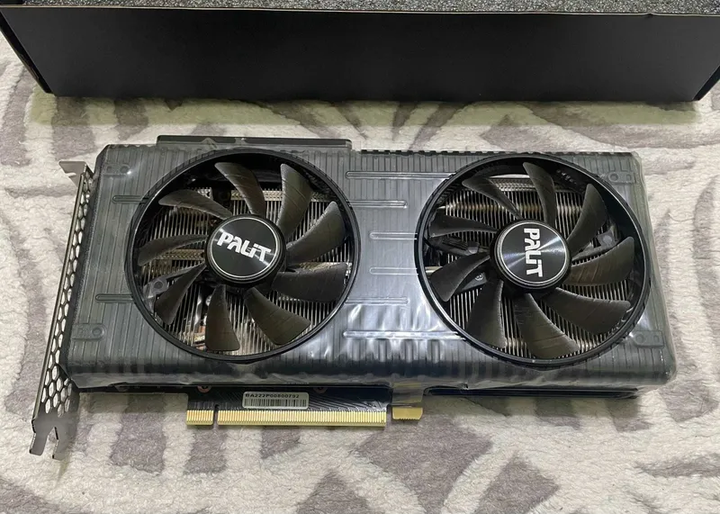 Видеокарта Palit GeForce RTX 3060 Ti 8GB 4 Видеокарта Palit GeForce RTX 3060 Ti 8GB 4