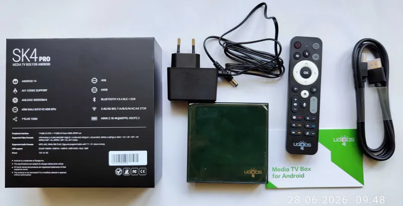 Ugoos Sk4 Pro 4/64 S905X5M 3 Ugoos Sk4 Pro 4/64 S905X5M 3