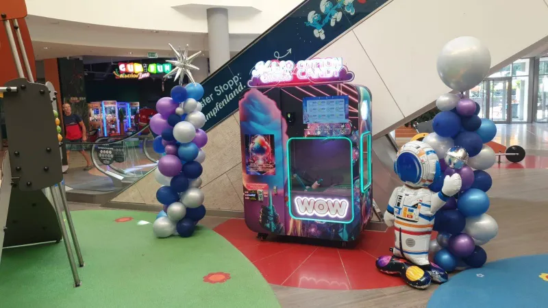 Робот Аппарат сахарная вата(Paxta qand tayyorlovchi robot-apparat) — фото 2