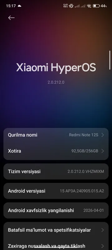 Redmi Note 12S 1