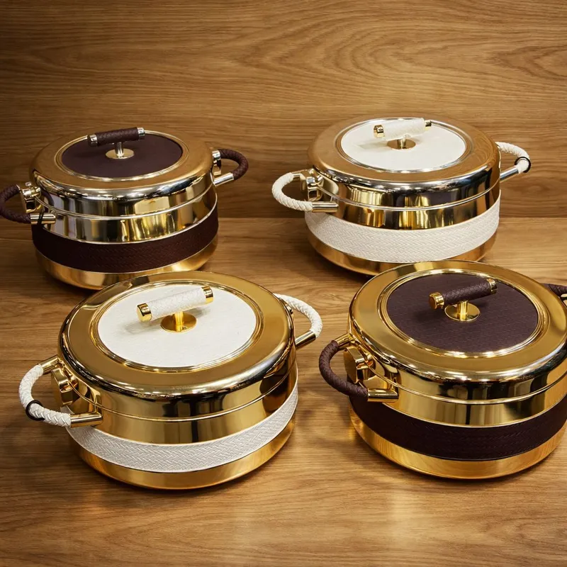 Термос для еды Fursan Premium, круглый, с ручками 2
