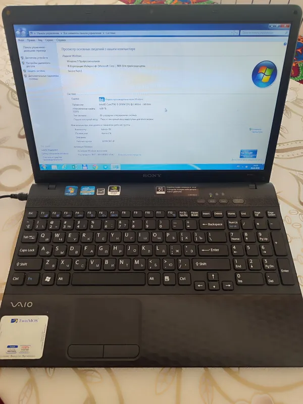 Sony VAIO core i5-2430M noutbuk notebook sotiladi — фото 1