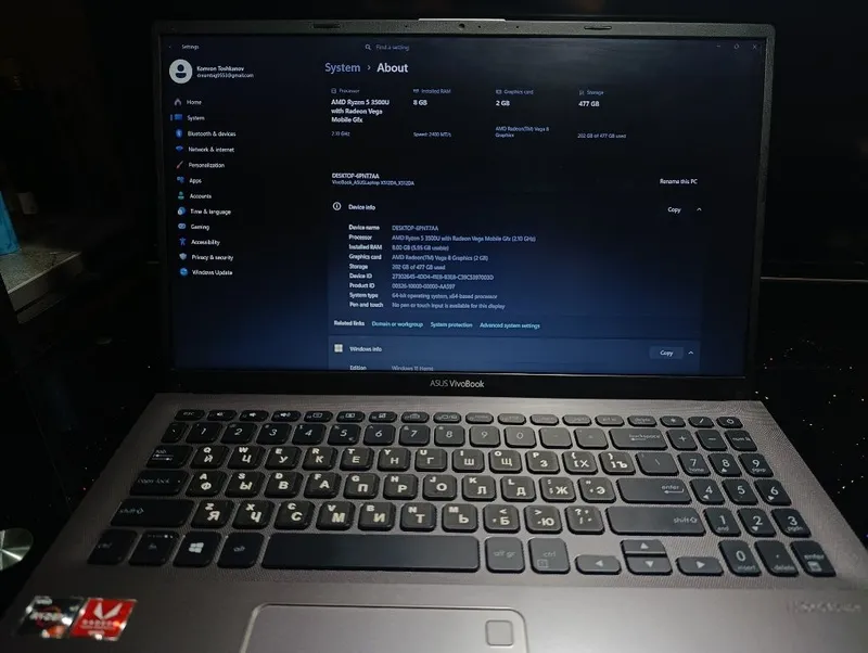 Asus vivobook 15 — фото 1