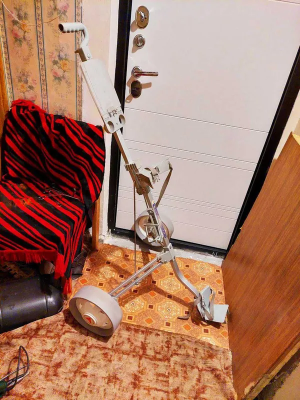 Продам складную тележку для Гольфа — фото 2
