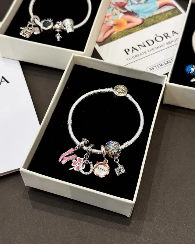 Браслет и Шармы Pandora 925 серебро из Китая — фото 1