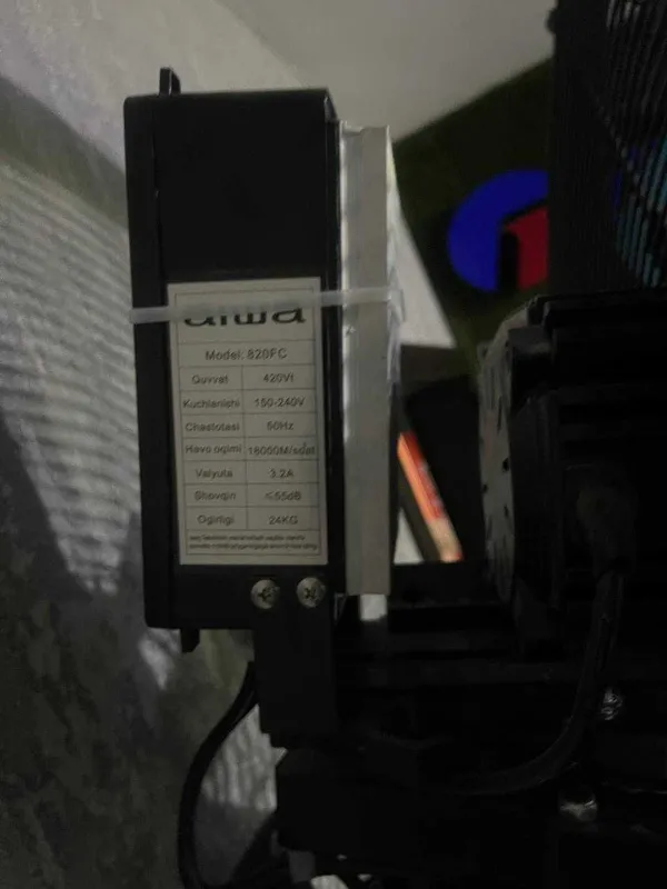 Промышленный вентилятор AIWA 820 (Сверхмощный обдув) — Новый! — фото 2