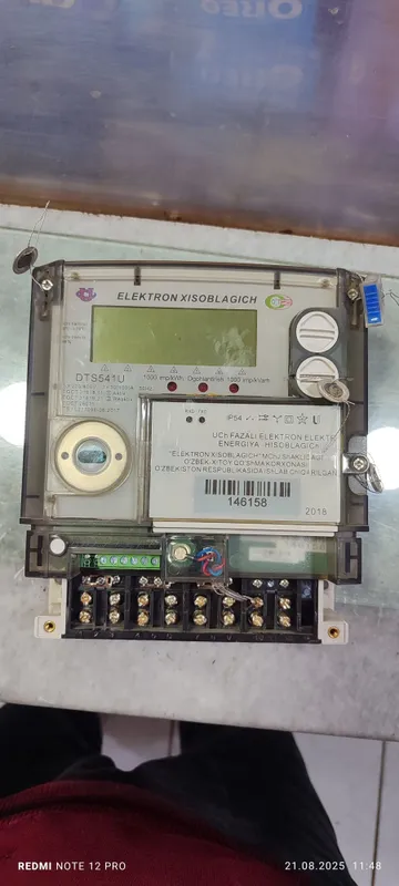 3 fazali Elektron xisoblagiz. Ishlatingan bu kontrol shotchik — фото 1