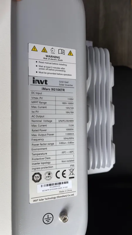 Инвертор INVT iMars XG 10 кВт 2