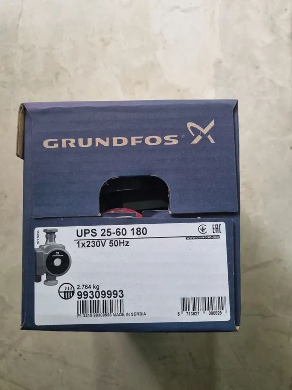 Grundfos UPS 25-60_180 (Оригинал) — фото 1