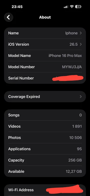 iPhone 16 pro max 2