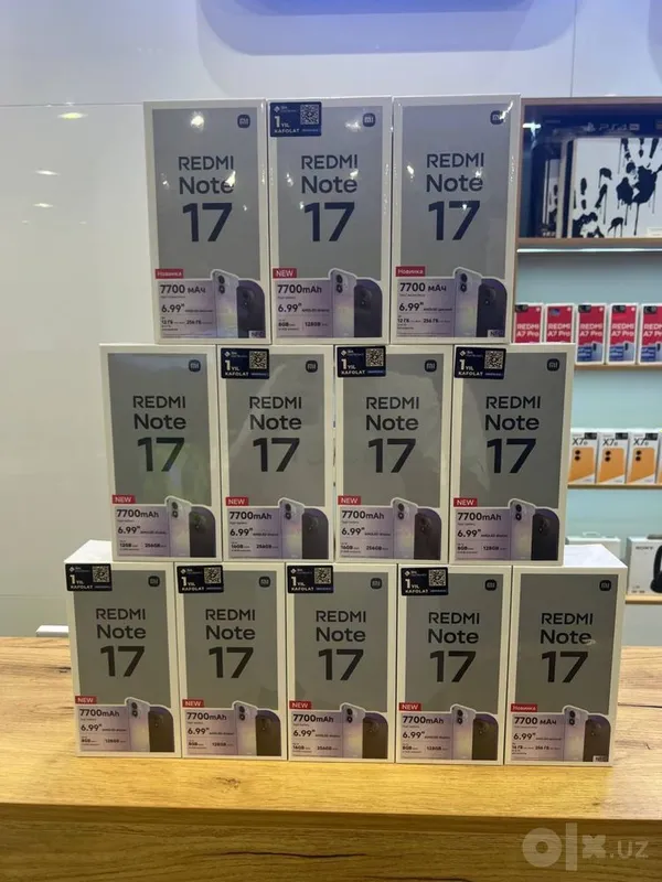Redmi Note 17 Доставка есть и рассрочка 2 Redmi Note 17 Доставка есть и рассрочка 2