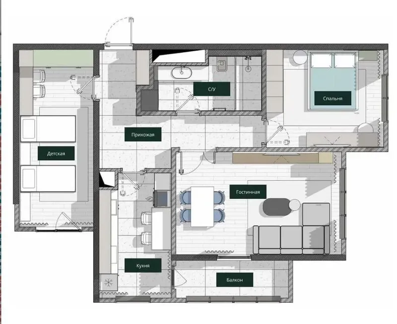 Продается новостройка в ЖК Saf Towers — фото 3 Продается новостройка в ЖК Saf Towers — фото 3