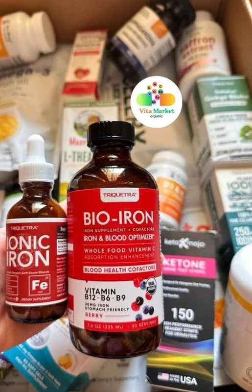 Blood booster+ 60 kaps, hemaplex,iron, Vitamin b12 folate,железо — фото 3