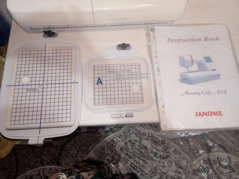 Janome 350 E rusumli vishivka mashinkasi — фото 2