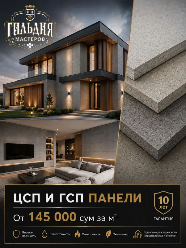 ГСП и ЦСП панели. ГСП и ЦСП панели.