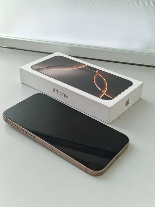 Iphone 16 Pro Max 256GB Disert Titanium. Ideal! Garantiya! 1 Iphone 16 Pro Max 256GB Disert Titanium. Ideal! Garantiya! 1