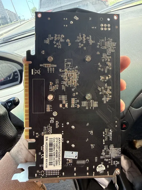 GTX 1050ti 4GB 128 bit — фото 1
