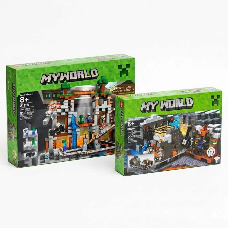 Конструктор LEGO Minecraft – конструктор для детей, Лего майнкрафт