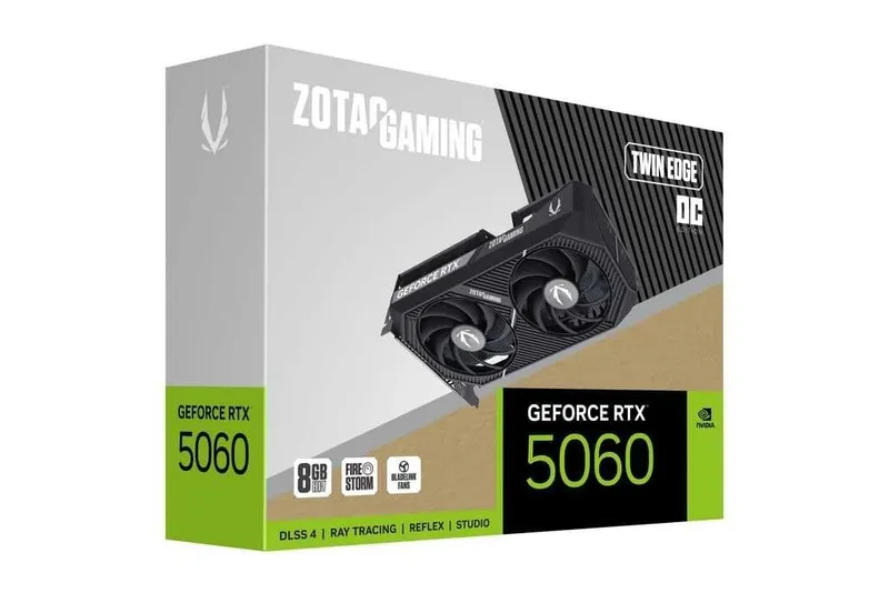 }Видеокарта ZOTAC GeForce RTX 5060 8GB GDDR7 Twin Edge OC 1 }Видеокарта ZOTAC GeForce RTX 5060 8GB GDDR7 Twin Edge OC 1