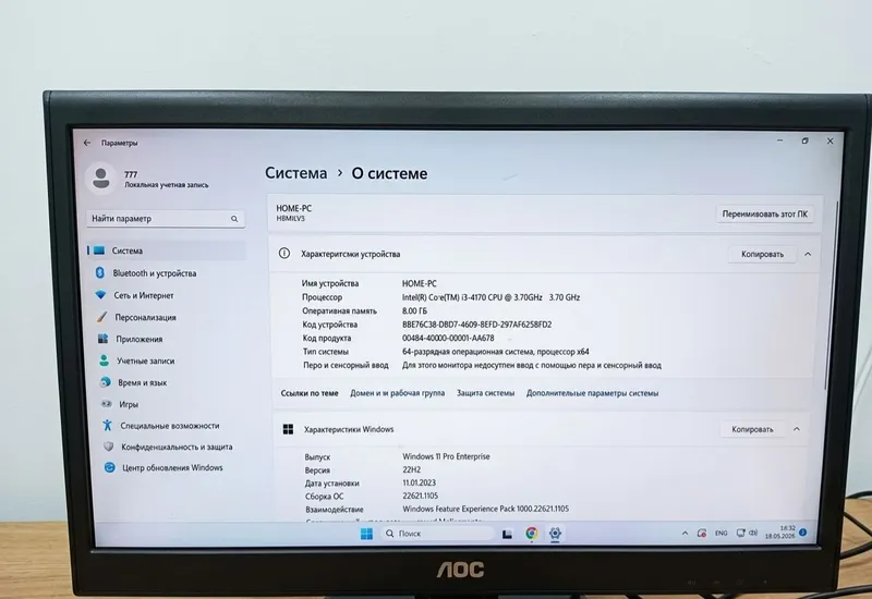 kompyuter toliq set core i3 4gen 10 gb ram gtx 650 — фото 2