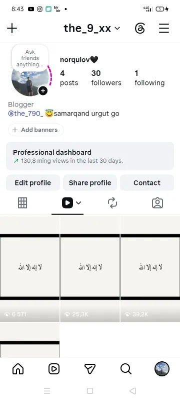 insta akavnt sotladi  2ta Bor kilishamiz 2