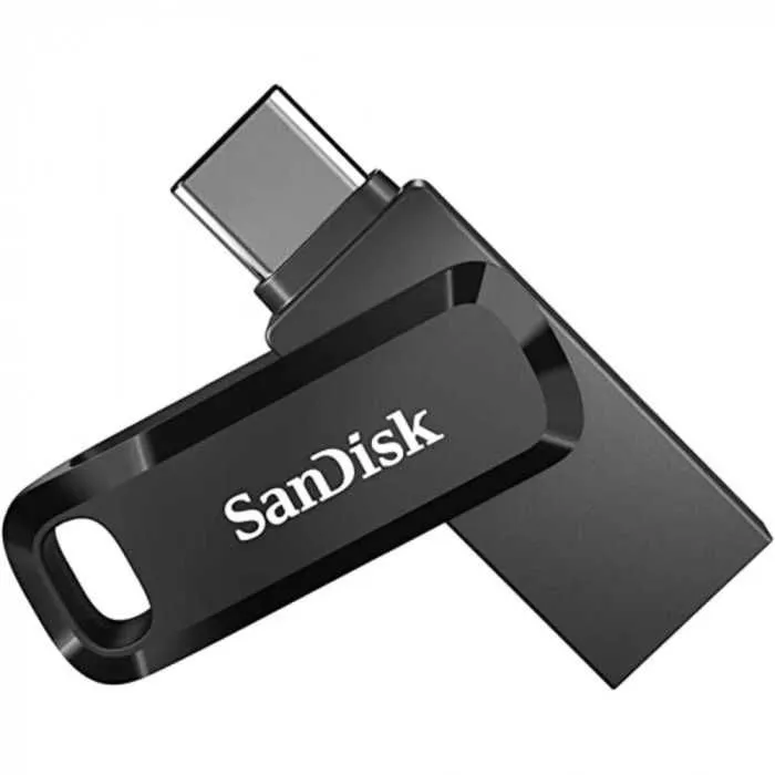 Флешка SanDisk USB Type-C 128GB — чёрная Флешка SanDisk USB Type-C 128GB — чёрная