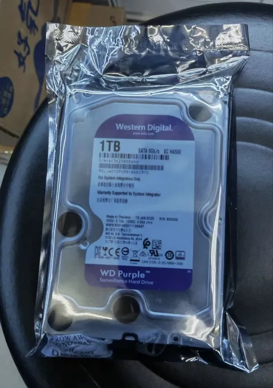 Western Digital WD Purple HDD Sotiladi 1 Western Digital WD Purple HDD Sotiladi 1
