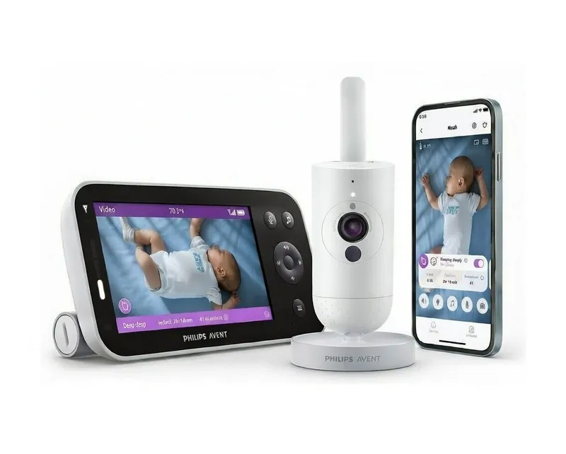 Видеоняня Радионяня PHILIPS Avent SCD973/37 Premium Connected + Wi Fi