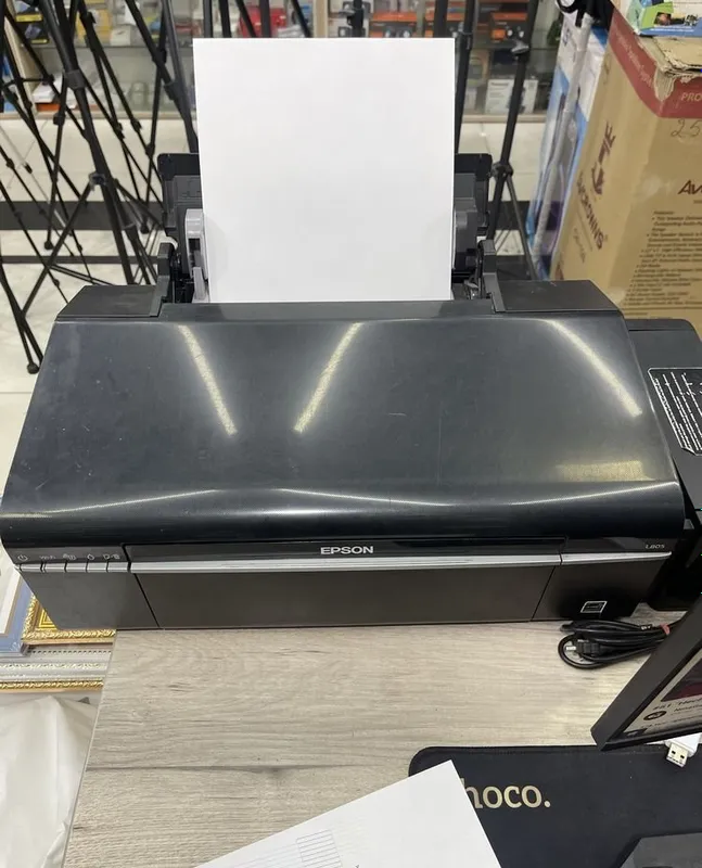 Принтер Epson L 805, состояние хорошее, работает отлично 3