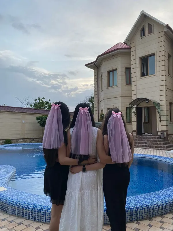 Фата для подружек невесты на девичник — фото 2