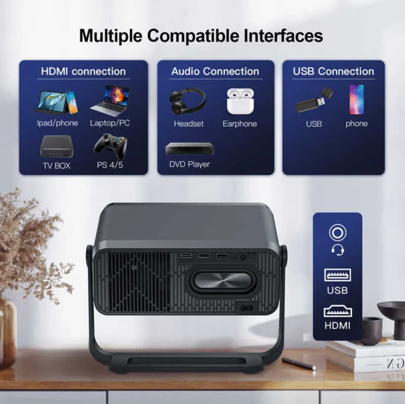 Проектор Xnano GT350 Google tv 2