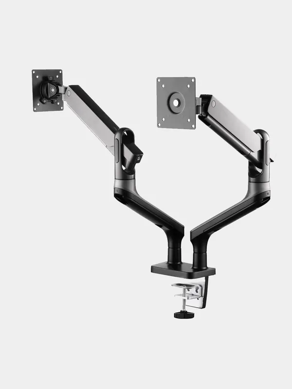 Настольный кронштейн для двух мониторов Desktop Double Monitor Mount 2E Kiy — фото 1