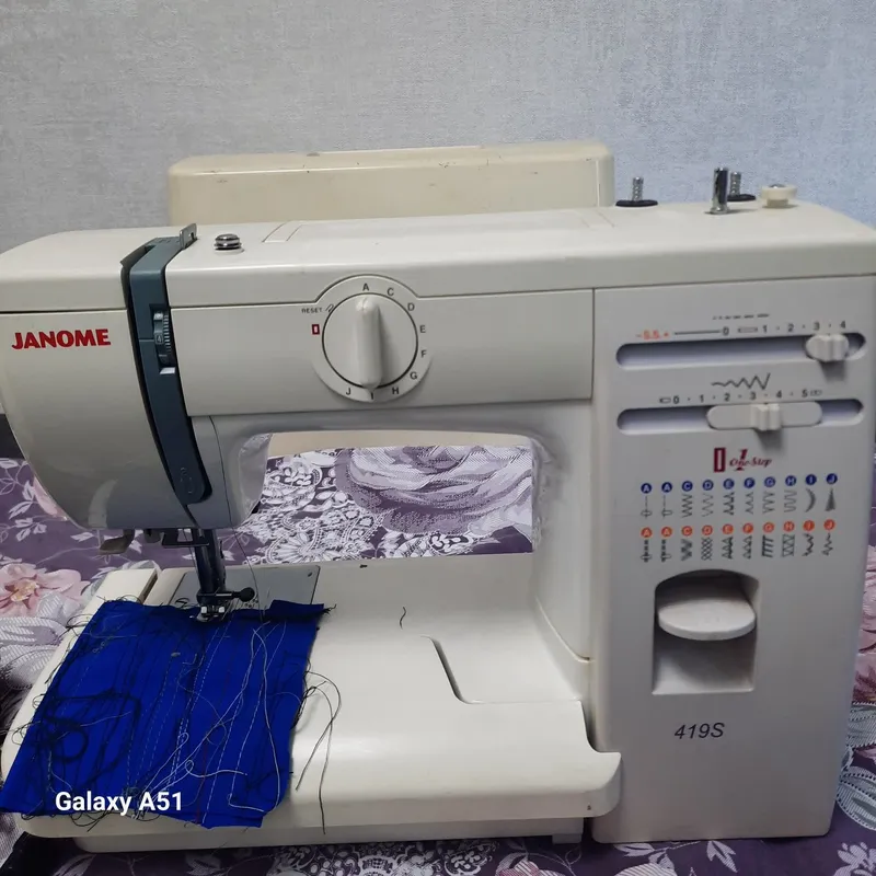 Швейная машинка Janome 419S 3
